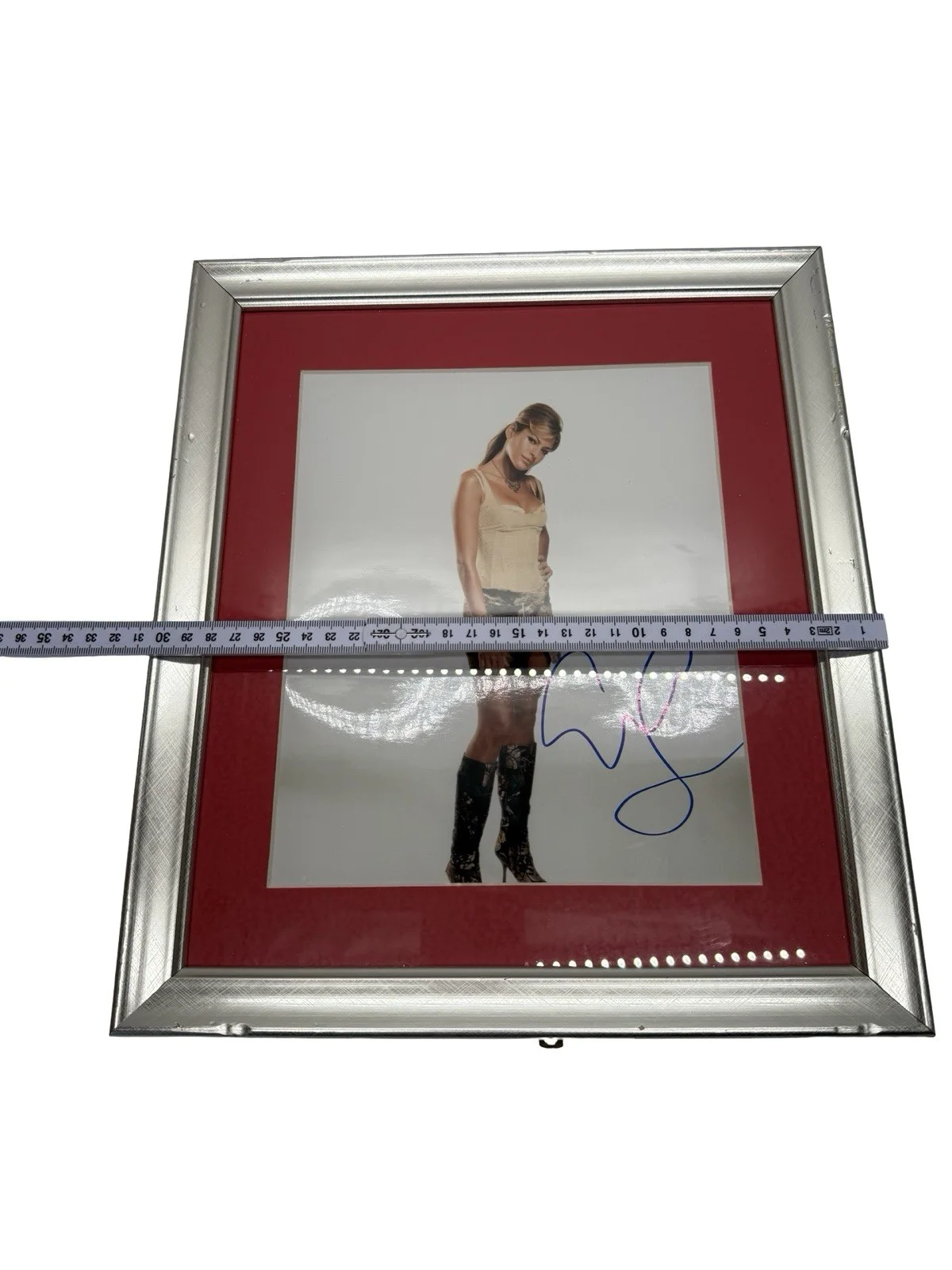 Eva Mendes Signed Framed Autograph, image 4