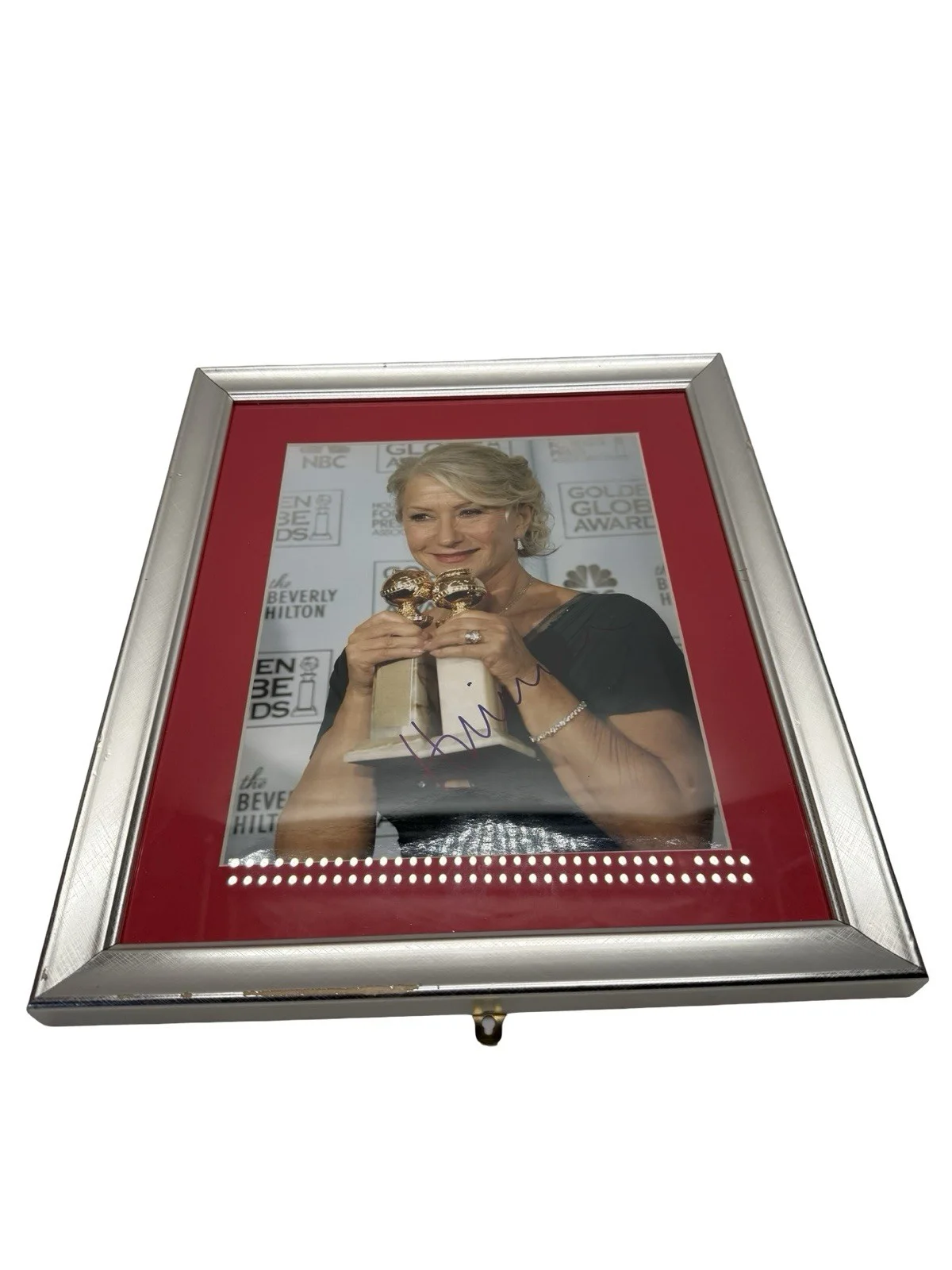 Helen Mirren signed Framed Autograph, image 2
