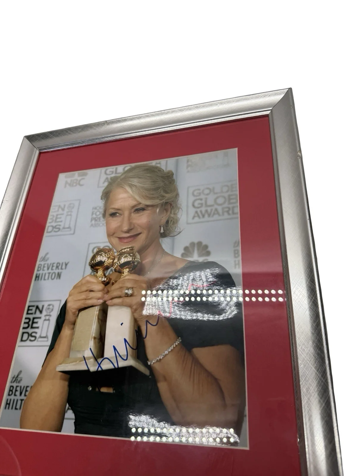 Helen Mirren signed Framed Autograph, image 4