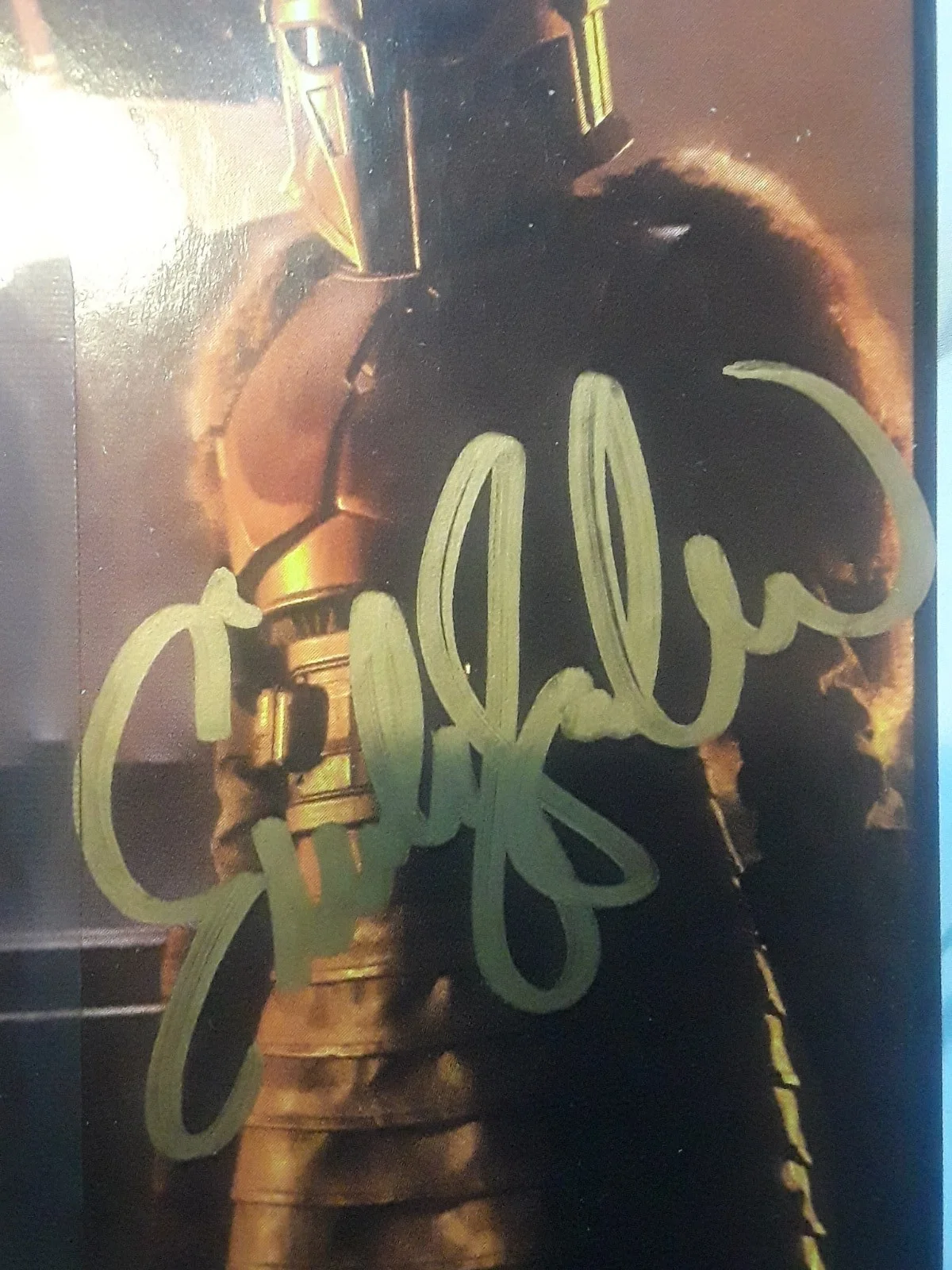 Emily Swallow — Emily Swallow Autographed Star Wars The Mandalorian Armorer Vintage collection, image 2