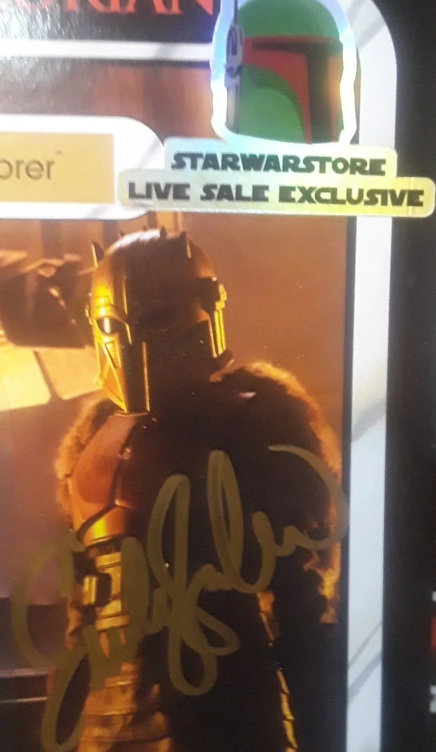 Emily Swallow — Emily Swallow Autographed Star Wars The Mandalorian Armorer Vintage collection, image 3