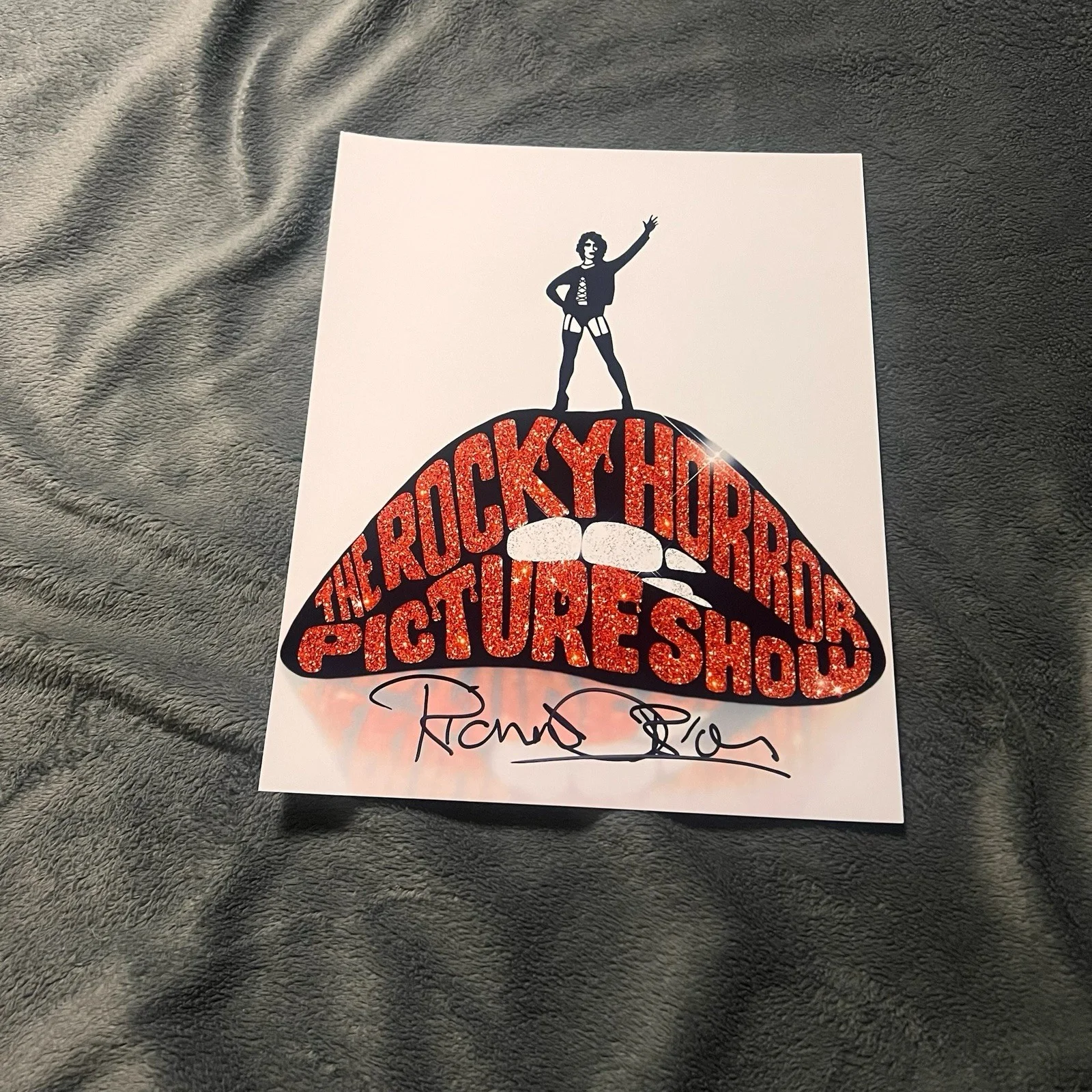 Richard O'Brien — RICHARD O'BRIEN SIGNED AUTOGRAPH 8X10 PHOTO ROCKY HORROR PICTURE SHOW RIFF RAFF
