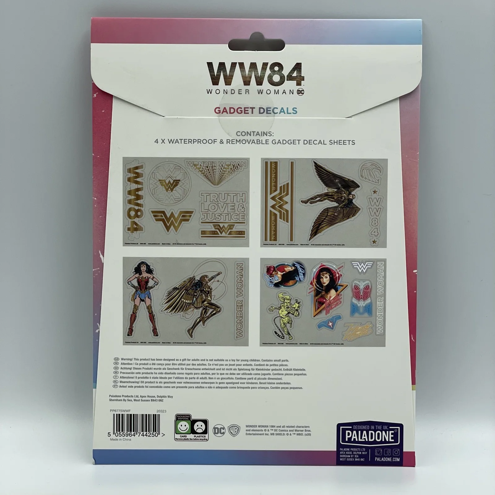 20 x Wonder Woman WW84 • Gadget Decals • Vinyl Stickers • New, изображение 2