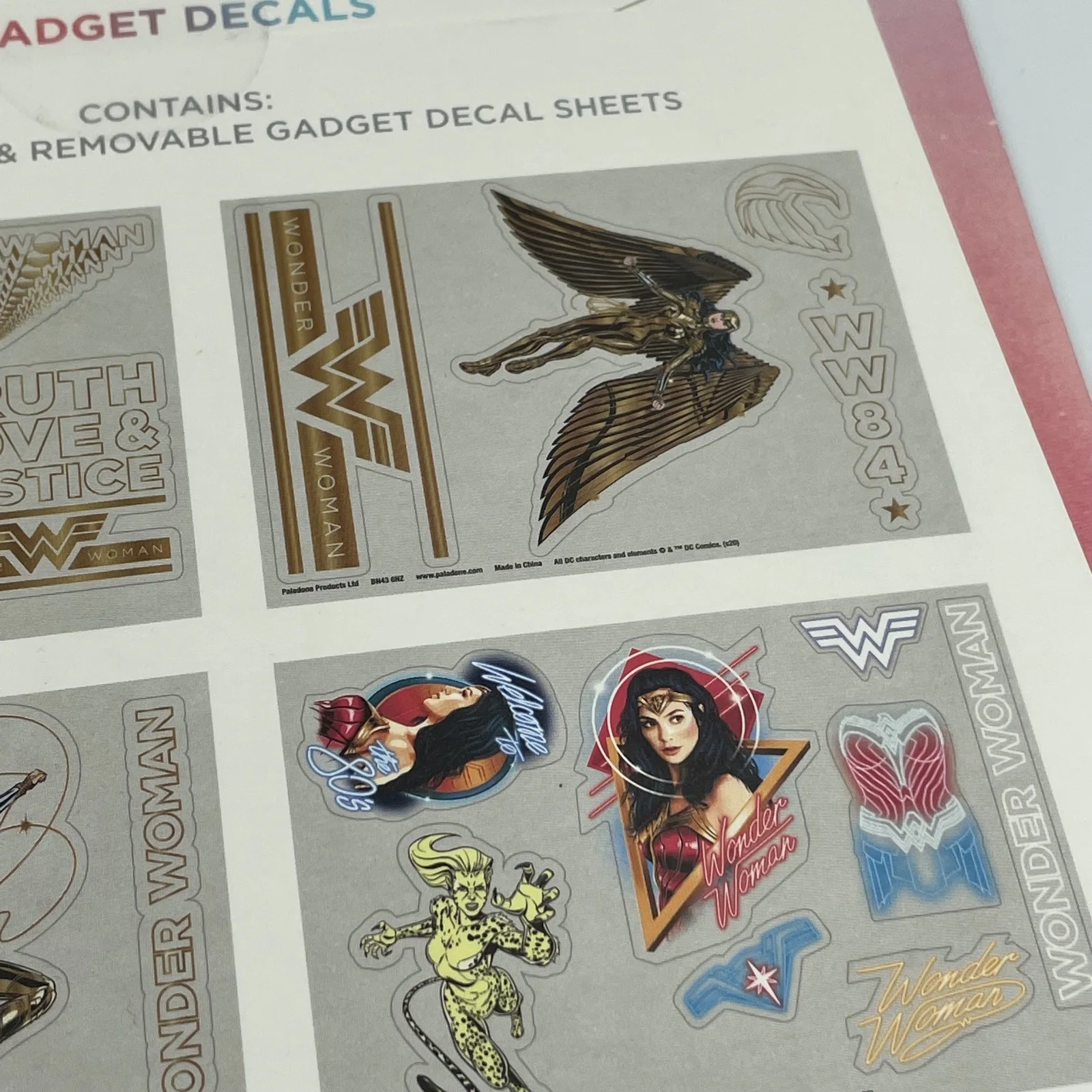 20 x Wonder Woman WW84 • Gadget Decals • Vinyl Stickers • New, изображение 4