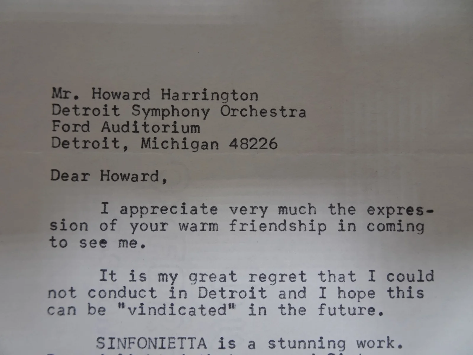 Andre Kostelanetz — Andre Kostelanetz Russian American Composer Autograph Letter to Symphony Manager, image 4