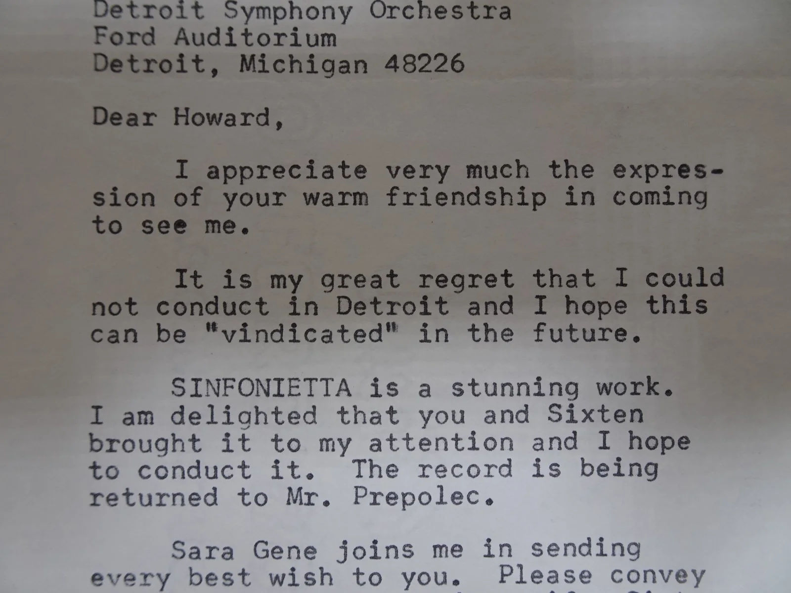 Andre Kostelanetz — Andre Kostelanetz Russian American Composer Autograph Letter to Symphony Manager, image 5