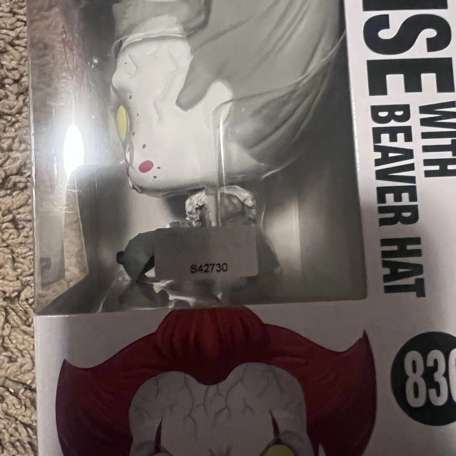 Bill Skarsgard — Bill Skarsgard autographed Pennywise Funko Pop #830 Signed Celebrity Authentics, image 5