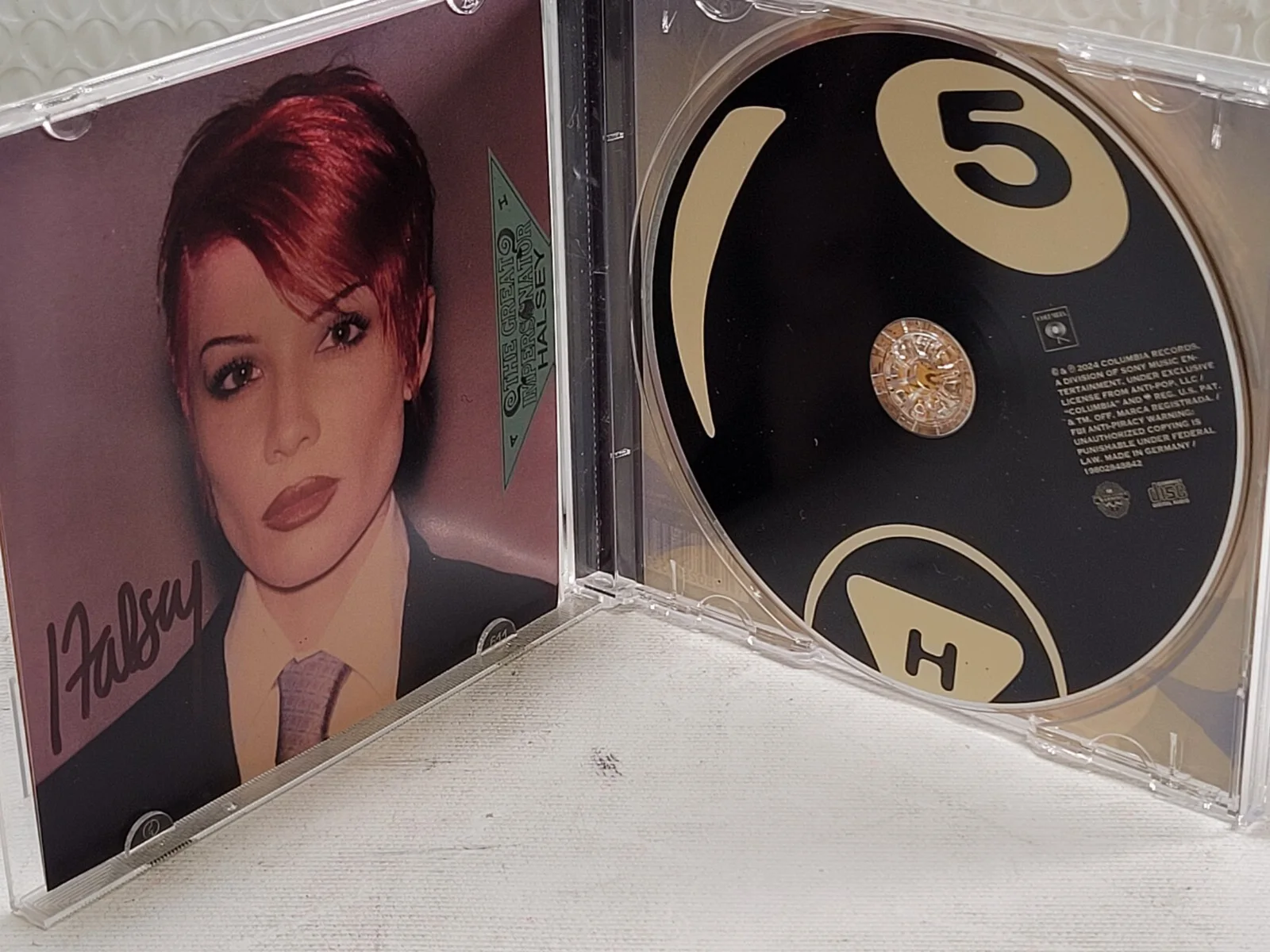 Halsey Limited Edition Signed/Autographed The Great Impersonator CD, image 2