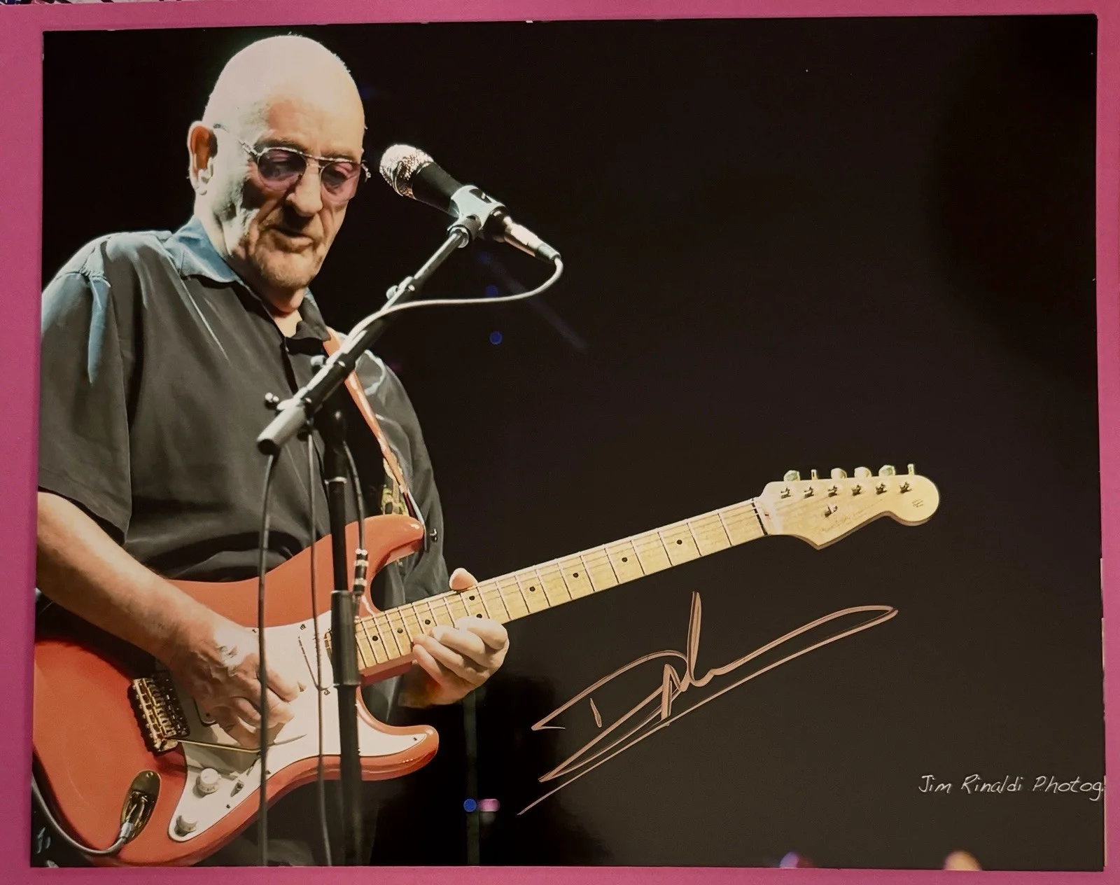(2) Dave Mason Autographed 8x10 Professional photos 7-31-2023 Authentic, image 2