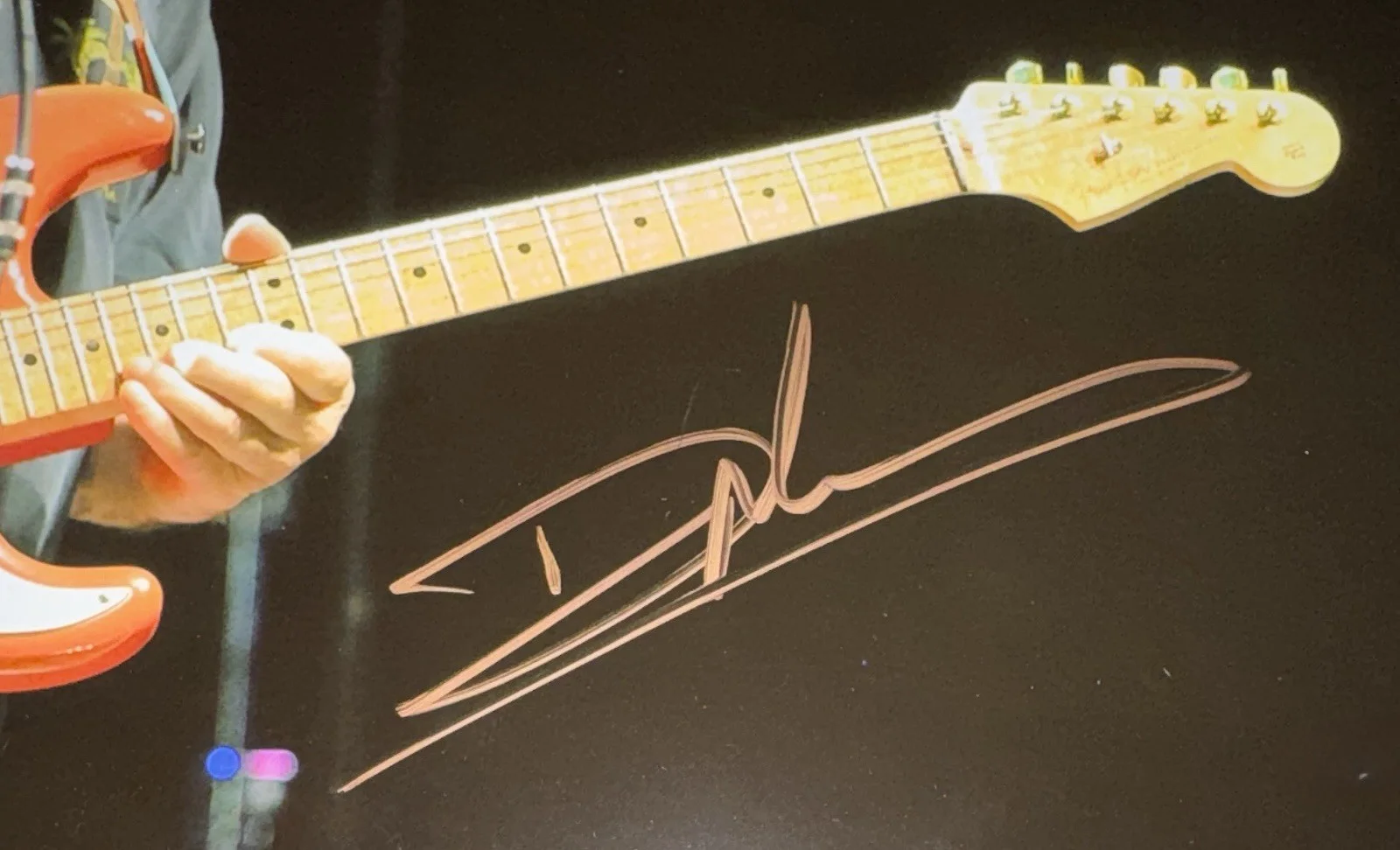 (2) Dave Mason Autographed 8x10 Professional photos 7-31-2023 Authentic, image 4