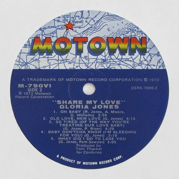 Gloria Jones - Share My Love, image 3
