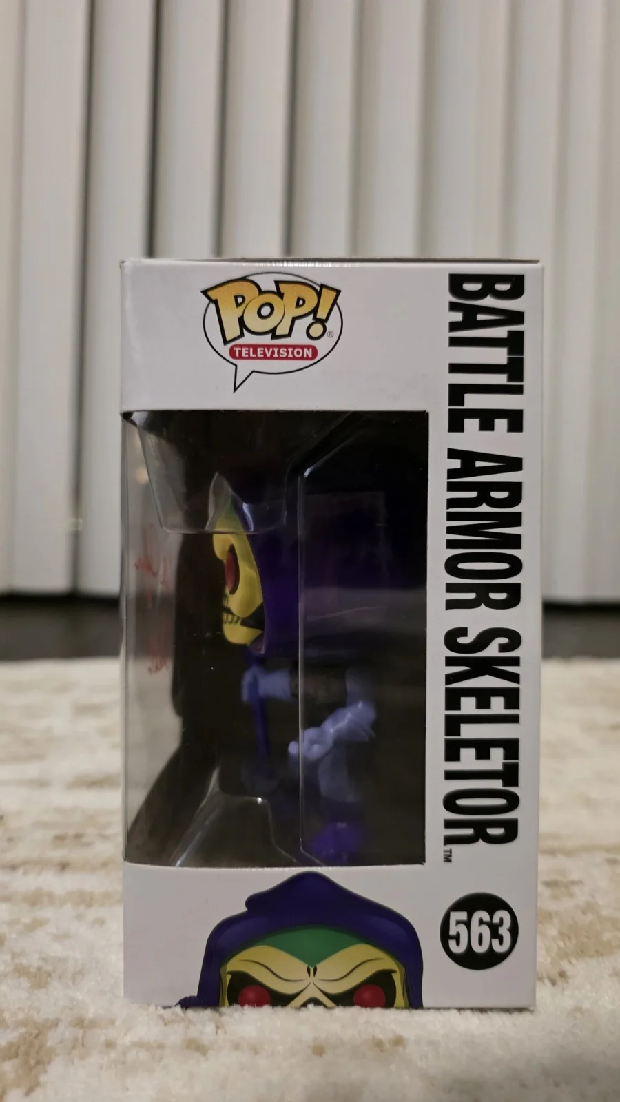 Alan Oppenheimer — Alan Oppenheimer Voice Actor Signed MOTU Skeletor #563 FUNKO POP Vinyl, изображение 5