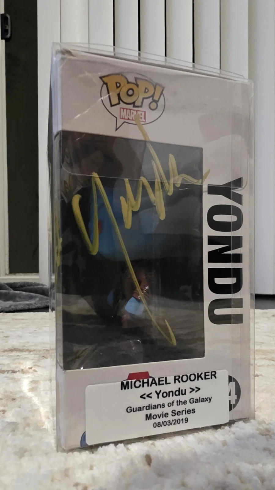 Michael Rooker — Michael Rooker Signed Yondu Guardians Of Galaxy Funko Pop 74, image 3