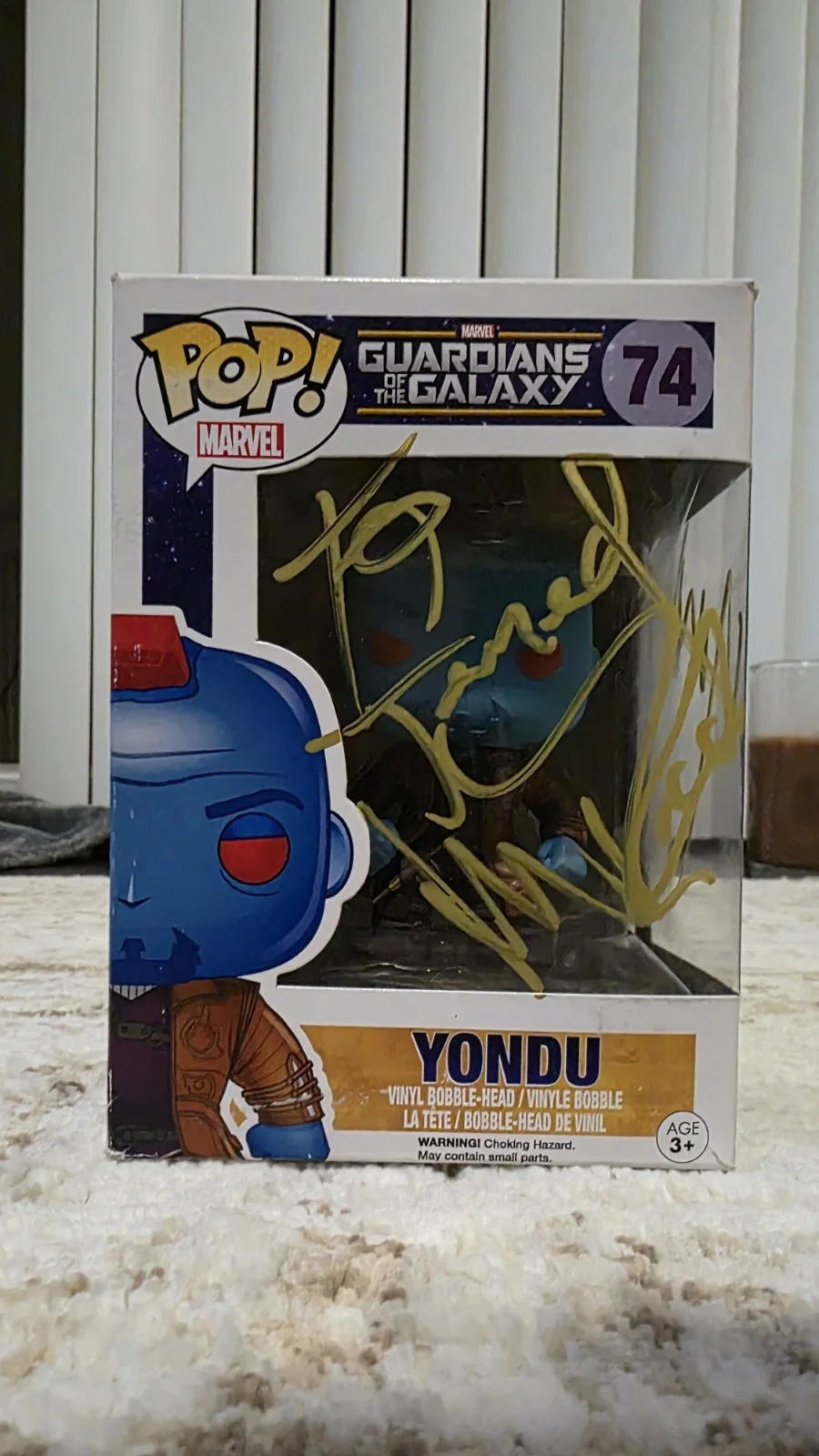 Michael Rooker — Michael Rooker Signed Yondu Guardians Of Galaxy Funko Pop 74, image 4
