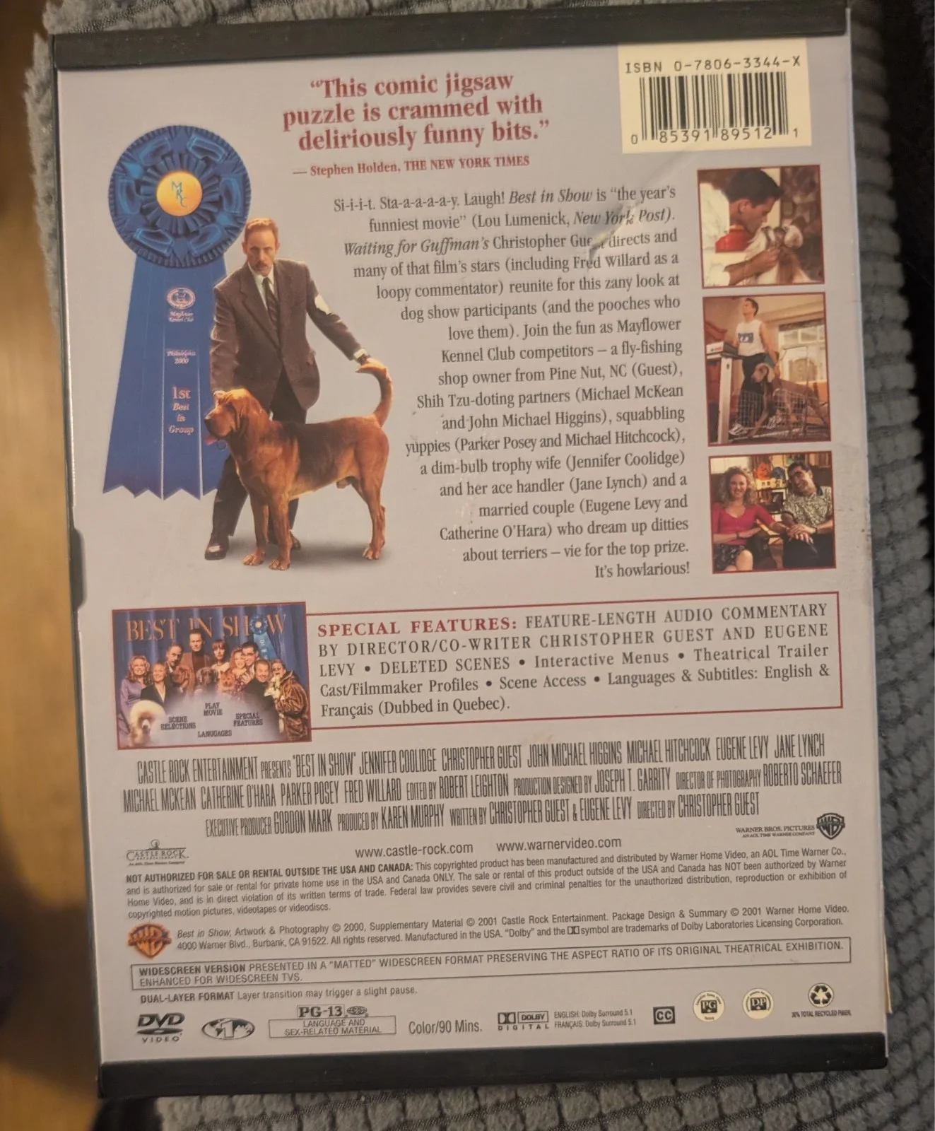 Eugene Levy — EUGENE LEVY signed autograph BEST IN SHOW dvd cover, image 4