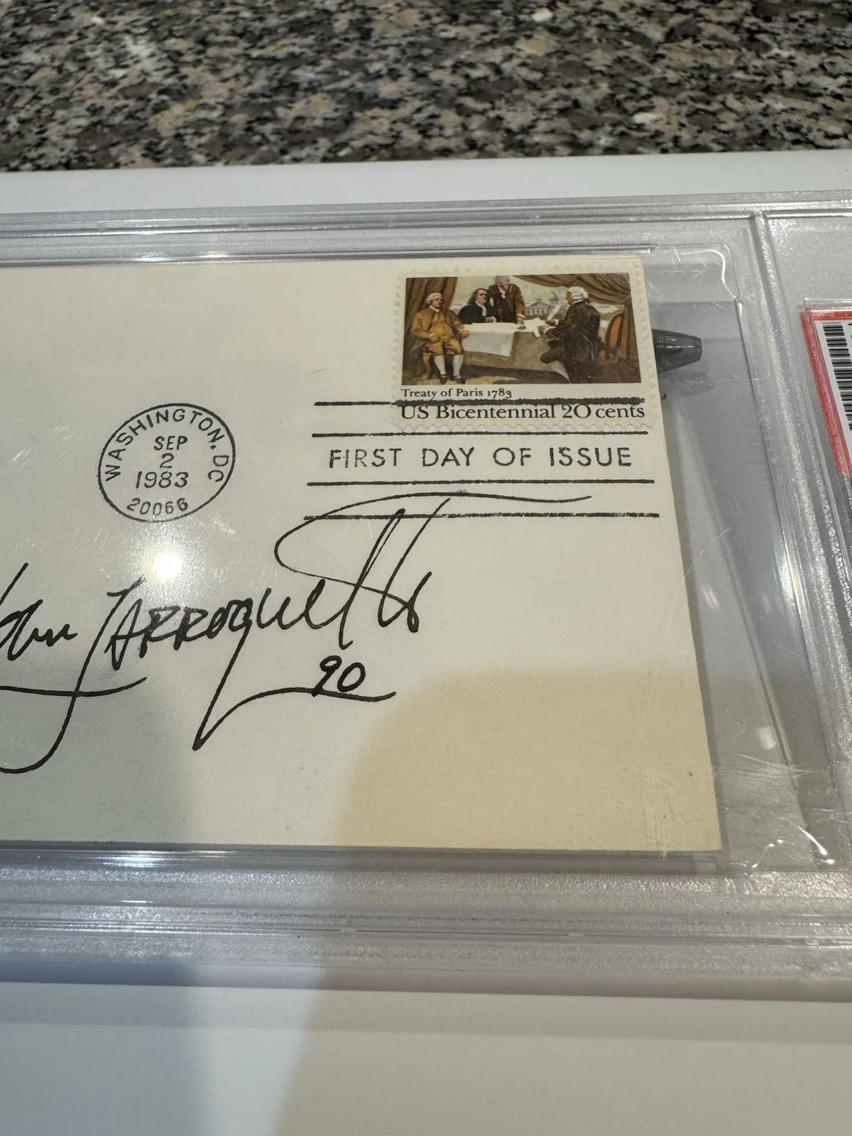 John Larroquette — First Day Cover John Larroquette Autographed PSA Authentic PSA/DNA Certified, image 5