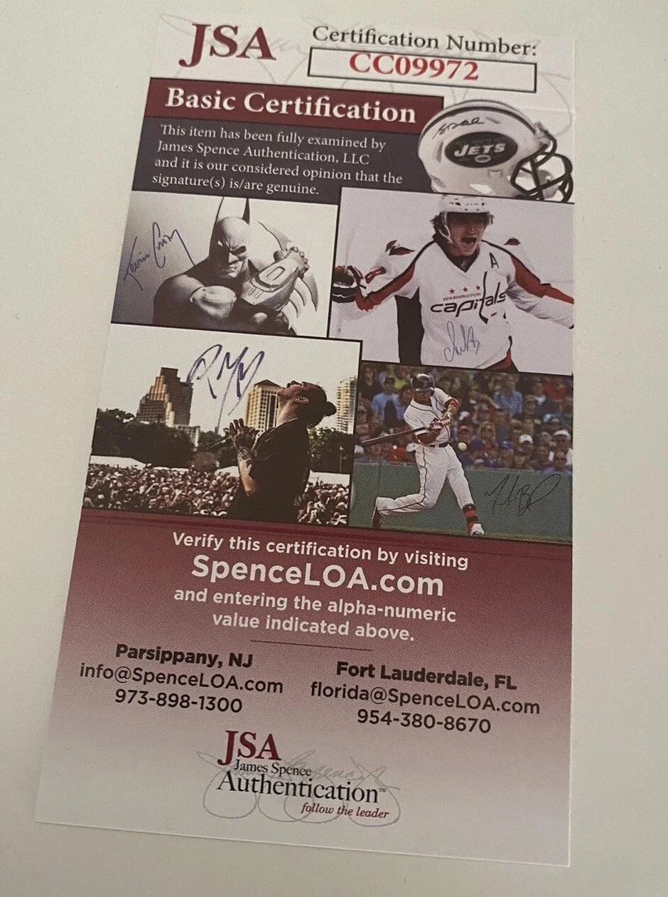 Rascal Flatts Framed Autographed Photo COA JSA Gary Levox Jay Demarcus Joe Don R, image 2