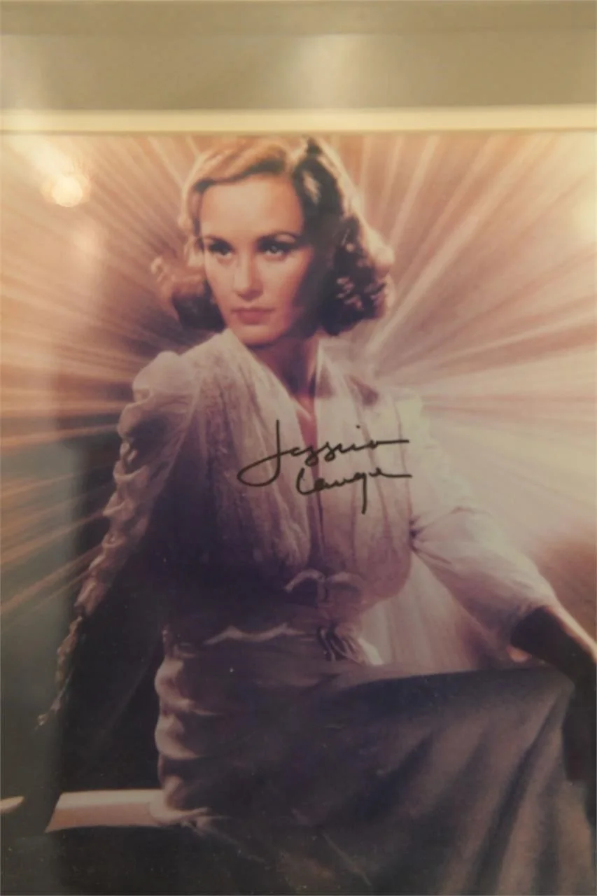 Jessica Lange Authenticated Hand-Signed 8x10 Photo - Custom Framed, image 2