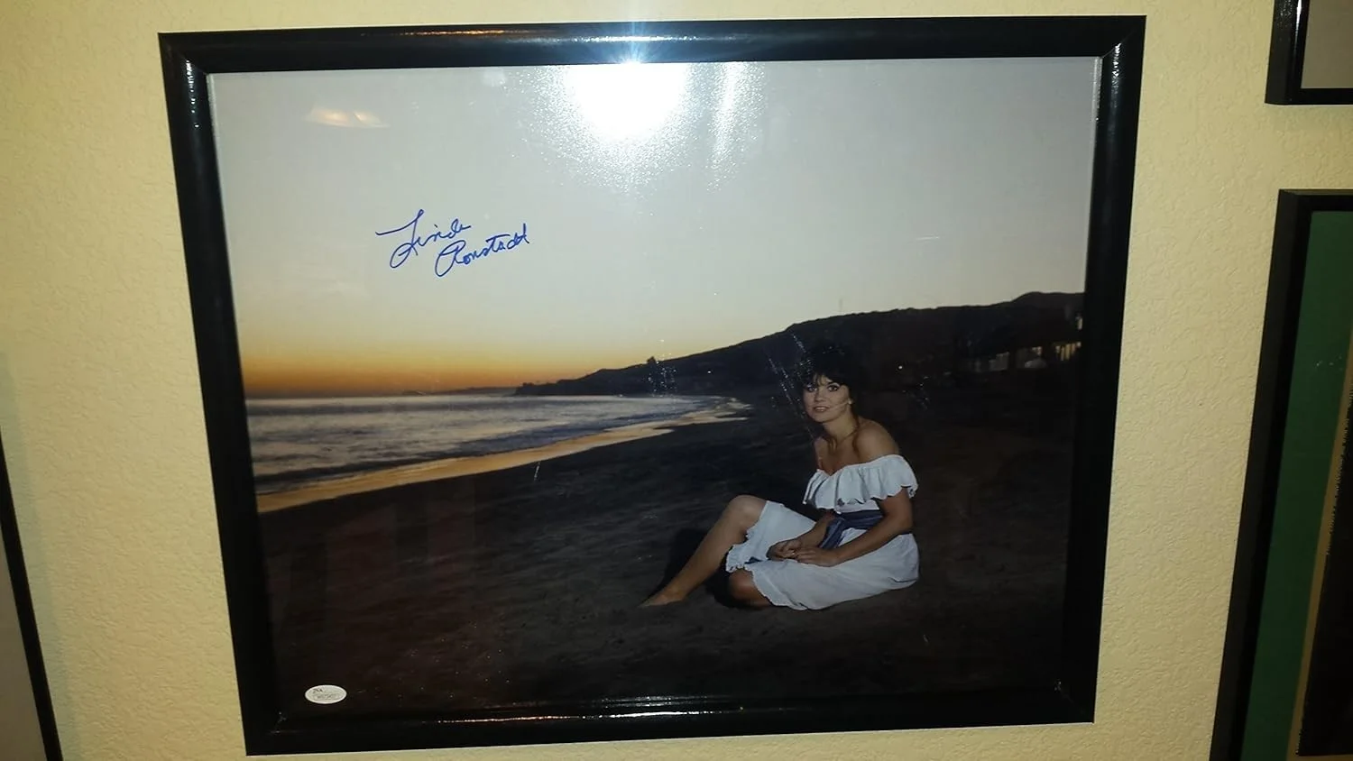 Linda Ronstadt — * LINDA RONSTADT * gorgeous signed 16x20 "Hasten Down the Wind" photo/JSA COA