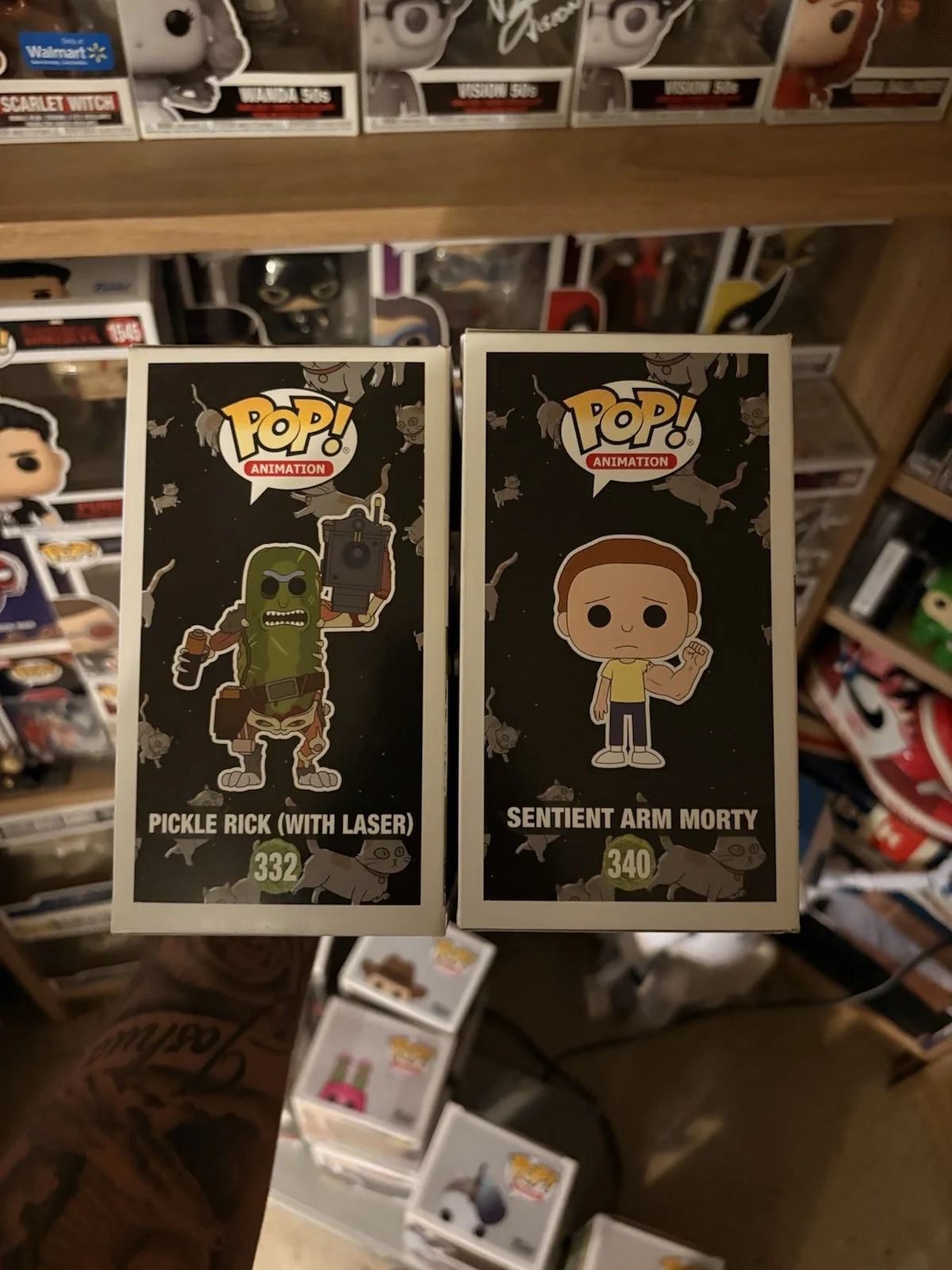 Justin Roiland — Funko Pop Rick and Morty #332 & #340 Figures Signed by Justin Roiland, изображение 2