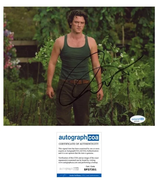 Luke Evans — Luke Evans "Tamara Drewe" AUTOGRAPH Signed 'Andy Cobb' 8x10 Photo ACOA