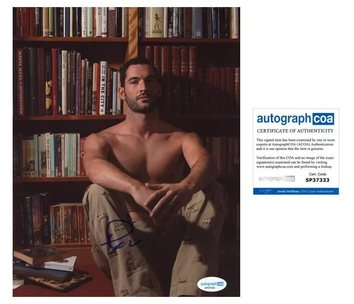 Tom Ellis — Tom Ellis "Lucifer" AUTOGRAPH Signed Shirtless Autographed 8x10 Photo ACOA