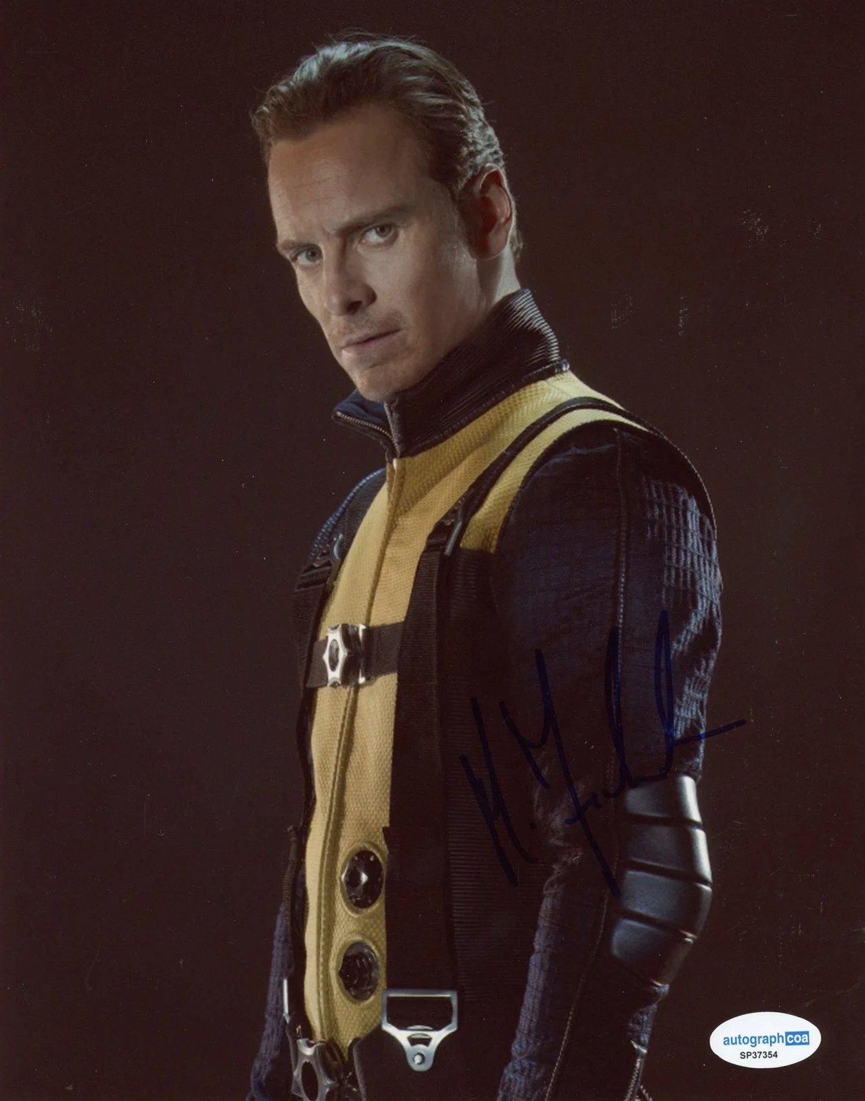 Michael Fassbender — Michael Fassbender "X-Men: First Class" AUTOGRAPH Signed Magneto 8x10 Photo ACOA, image 2