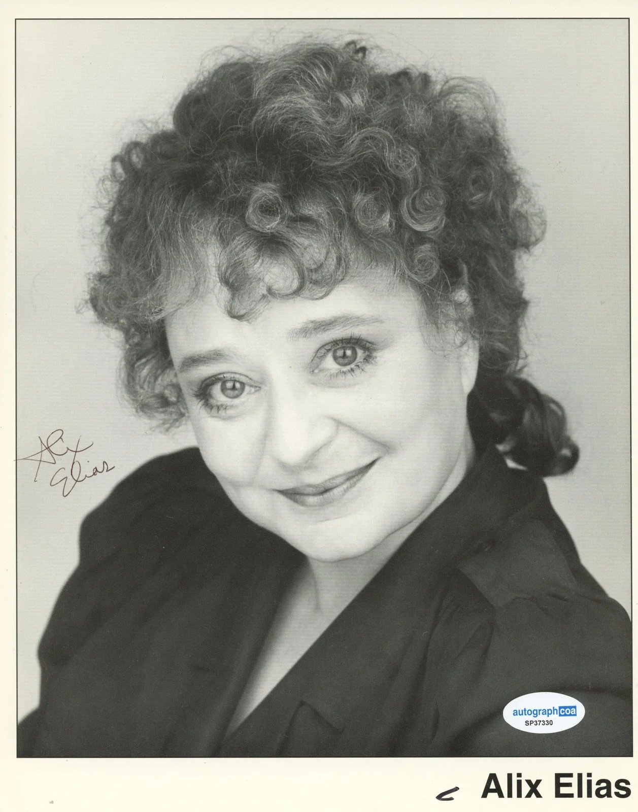 Alix Elias — Alix Elias "Hooperman" AUTOGRAPH Signed 'Betty Bushkin' 8x10 Photo B ACOA, изображение 2
