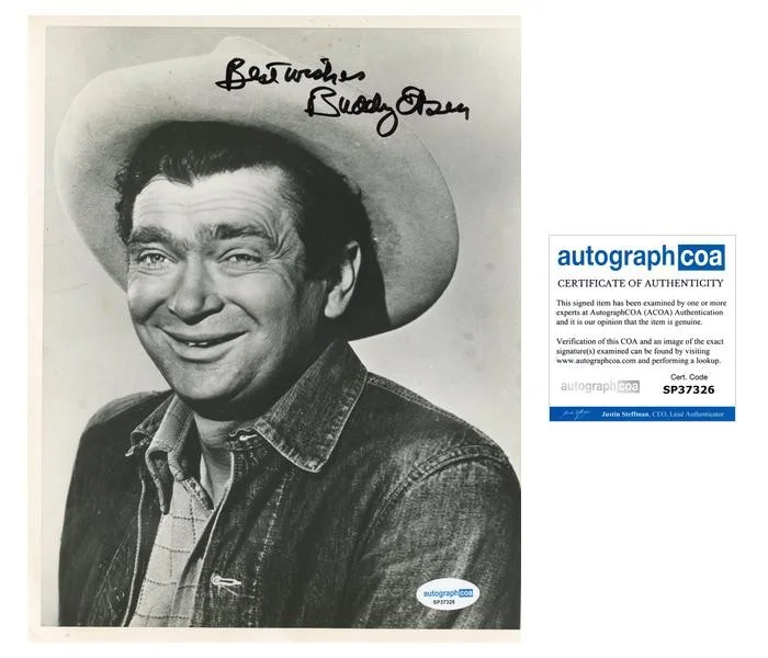 Buddy Ebsen — Buddy Ebsen "Northwest Passage" AUTOGRAPH Signed Autographed 8x10 Photo ACOA