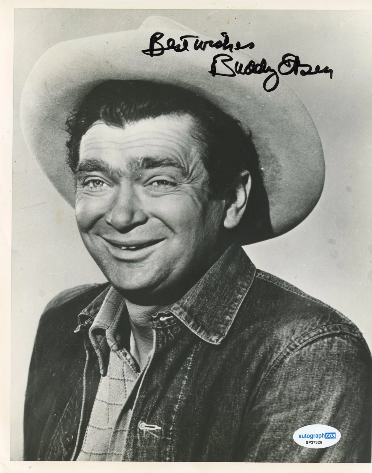 Buddy Ebsen — Buddy Ebsen "Northwest Passage" AUTOGRAPH Signed Autographed 8x10 Photo ACOA, изображение 2