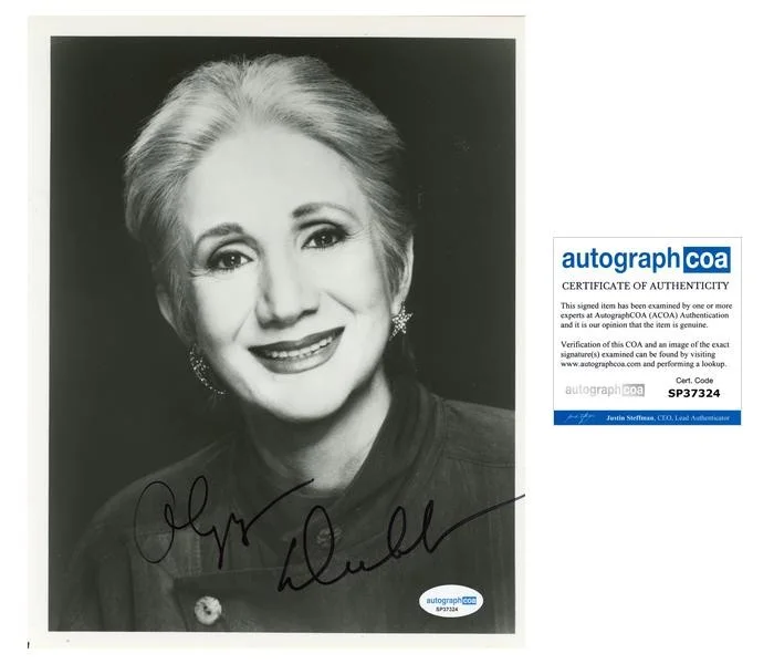 Olympia Dukakis — Olympia Dukakis "Steel Magnolias" AUTOGRAPH Signed Autographed 8x10 Photo ACOA