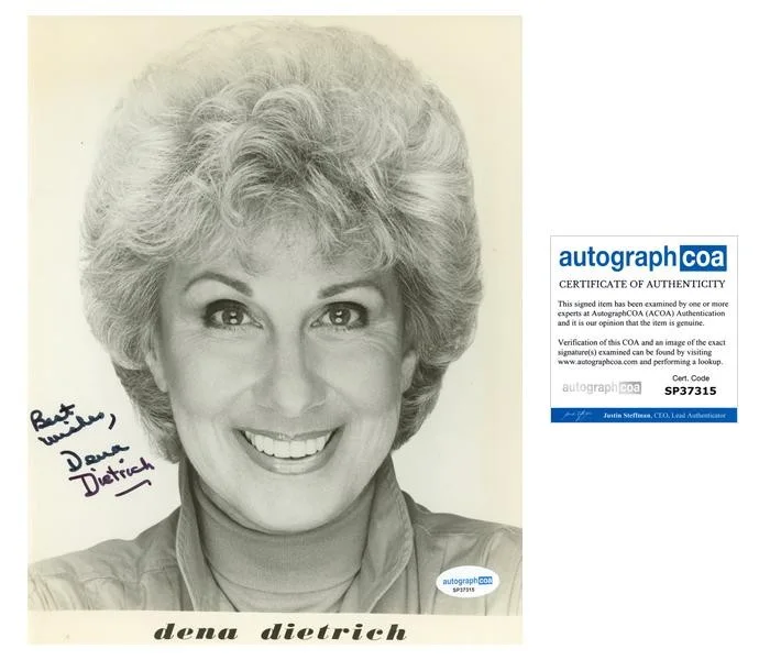 Dena Dietrich — Dena Dietrich "The Practice" AUTOGRAPH Signed Autographed 8x10 Photo ACOA