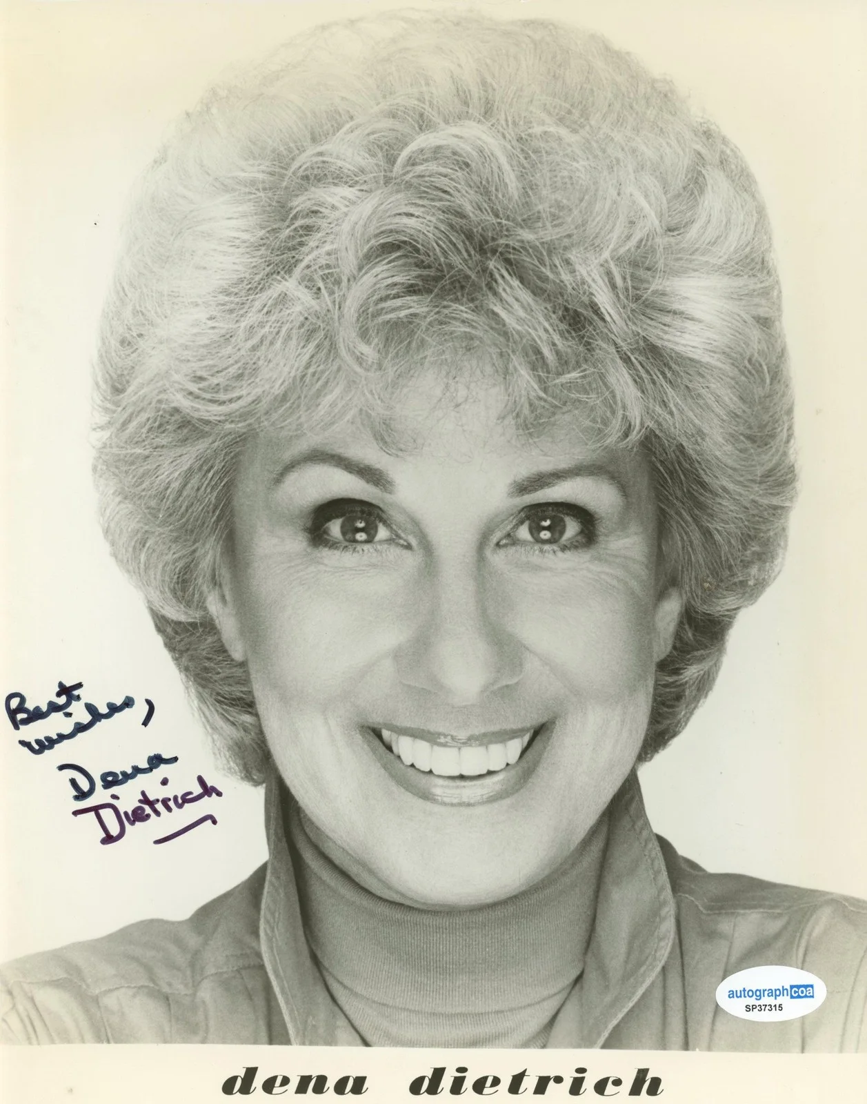 Dena Dietrich — Dena Dietrich "The Practice" AUTOGRAPH Signed Autographed 8x10 Photo ACOA, изображение 2