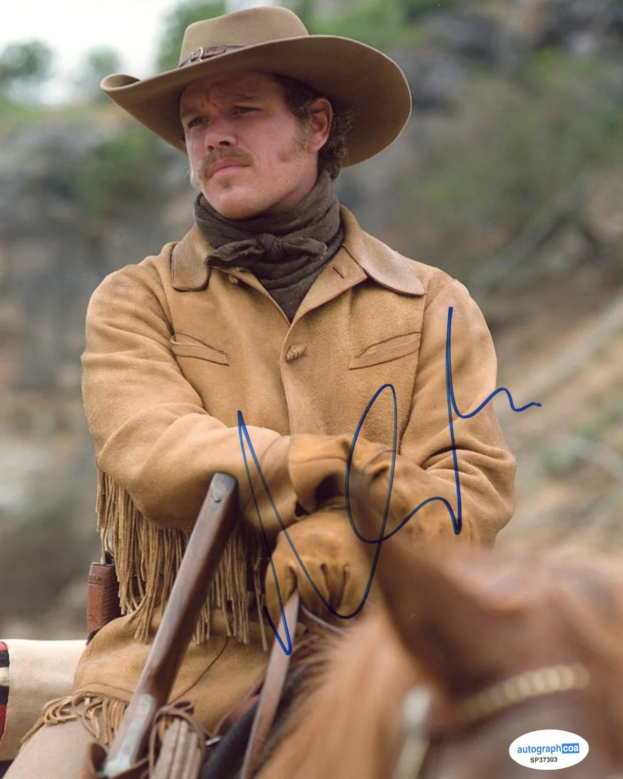 Matt Damon — Matt Damon "True Grit" AUTOGRAPH Signed 'LaBoeuf' 8x10 Photo B ACOA, изображение 2