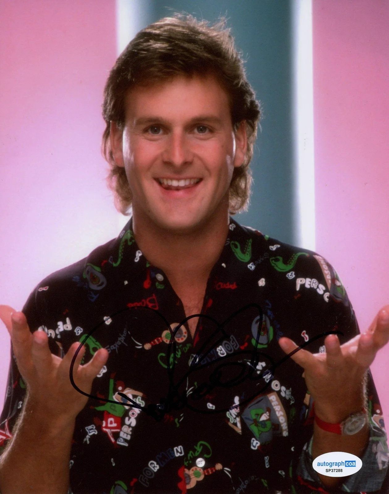 Dave Coulier — Dave Coulier "Full House" AUTOGRAPH Signed 'Joey Gladstone' 8x10 Photo C ACOA, image 2