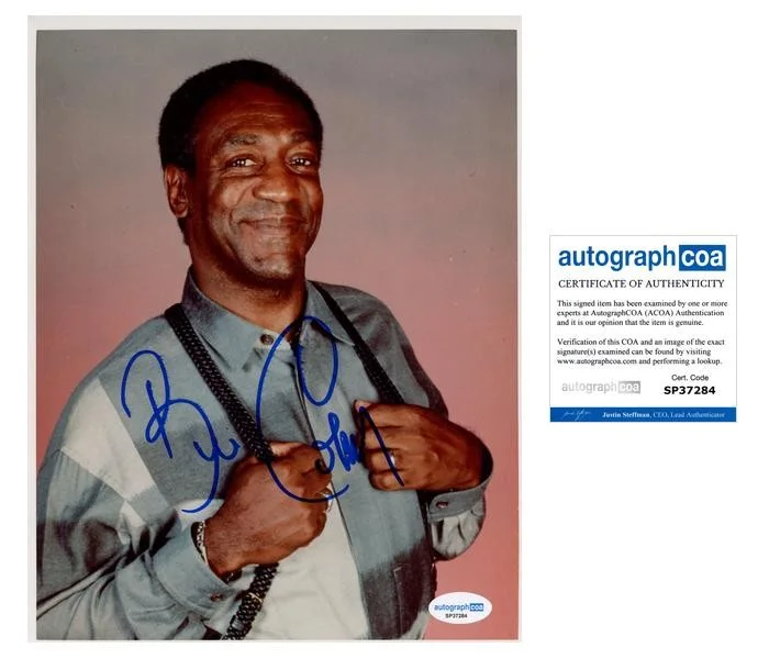 Bill Cosby — Bill Cosby "The Cosby Show" AUTOGRAPH Signed 'Cliff Huxtable' 8x10 Photo ACOA