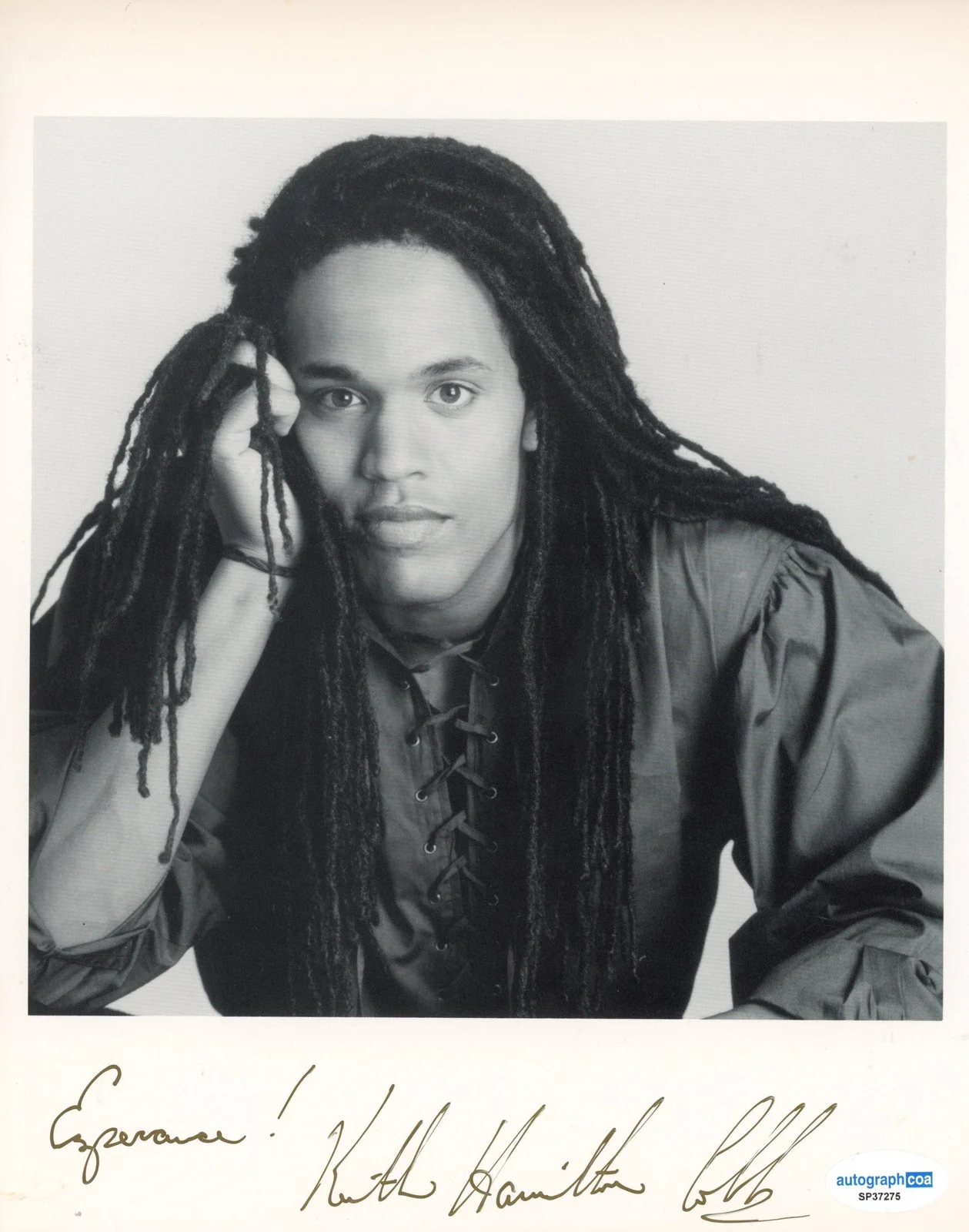 Keith Hamilton Cobb — Keith Hamilton Cobb "Andromeda" AUTOGRAPH Signed Autographed 8x10 Photo ACOA, image 2