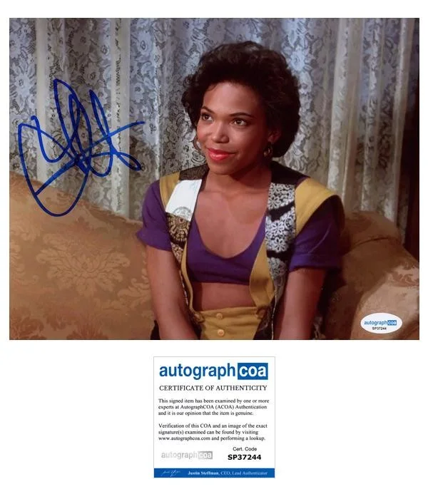 Tisha Campbell — Tisha Campbell "House Party" AUTOGRAPH Signed 'Sidney' 8x10 Photo E ACOA