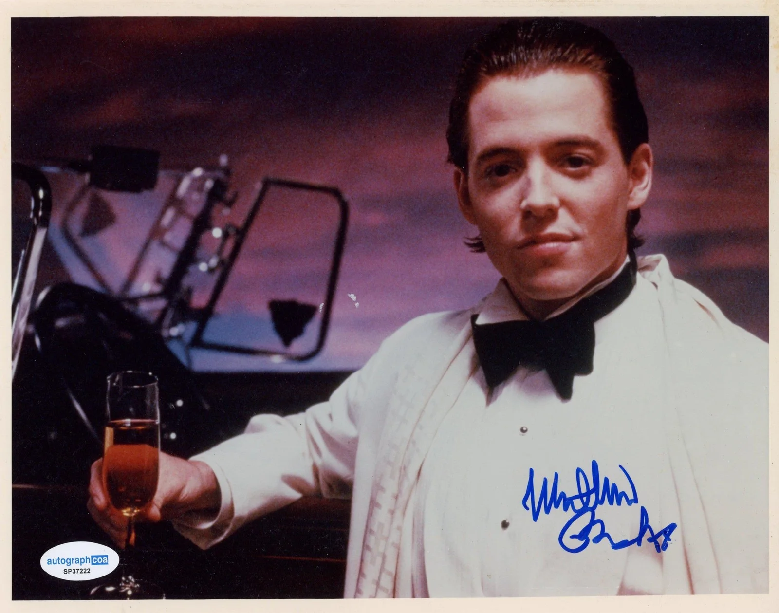 Matthew Broderick — Matthew Broderick "Ferris Bueller's Day Off" AUTOGRAPH Signed 8x10 Photo B ACOA, изображение 2