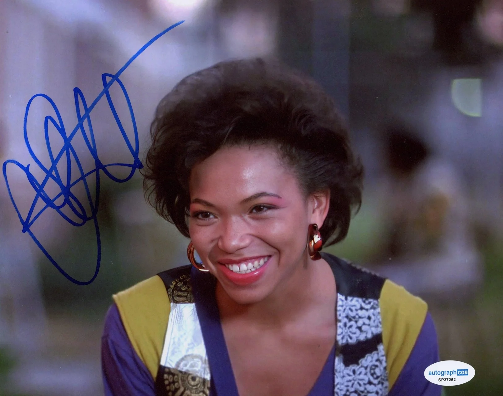 Tisha Campbell — Tisha Campbell "House Party" AUTOGRAPH Signed 'Sidney' 8x10 Photo B ACOA, изображение 2