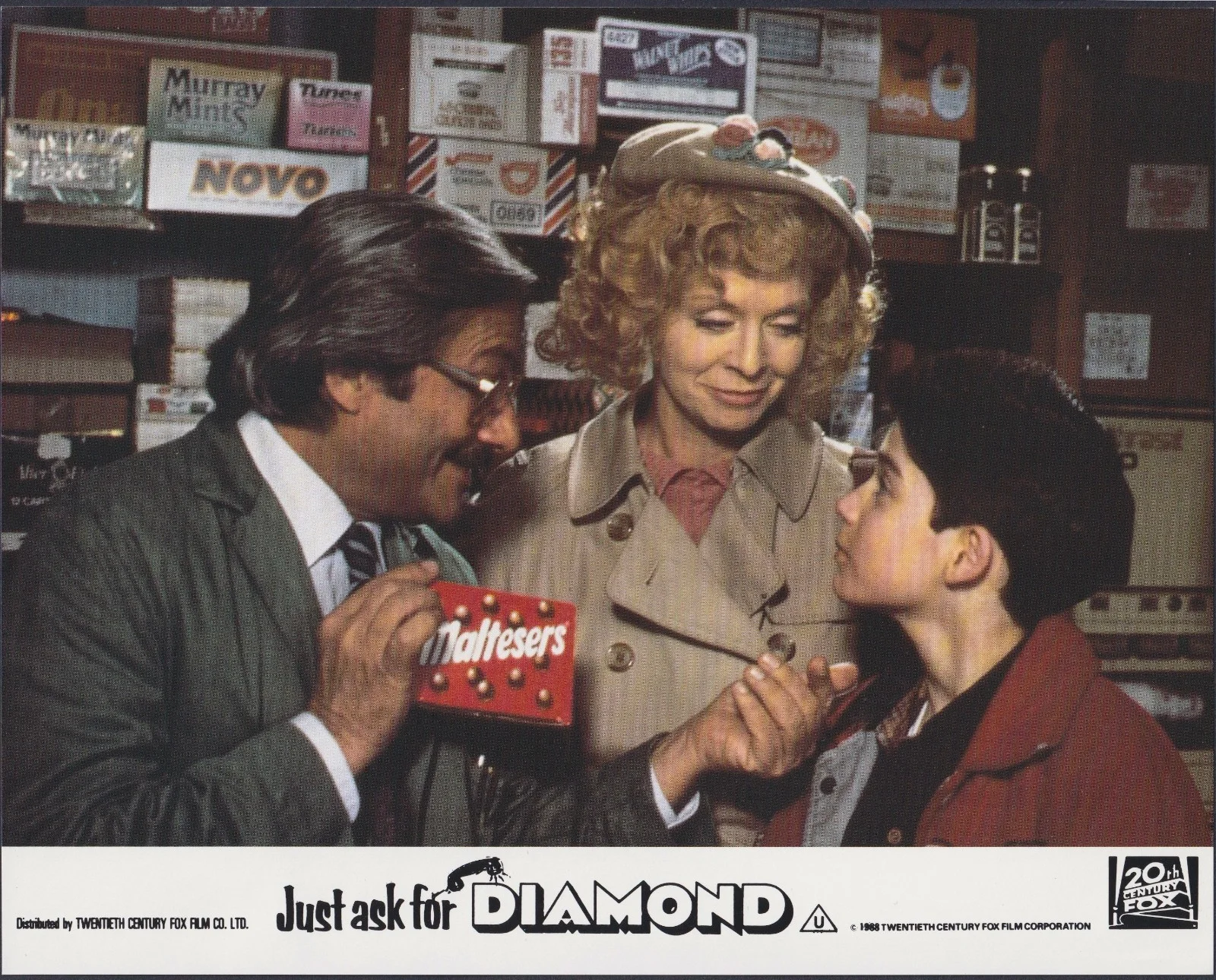 Just Ask for Diamond 8x ORIGINAL UK FOH Lobby Cards Colin Dale Stephen Bayly 88, изображение 2