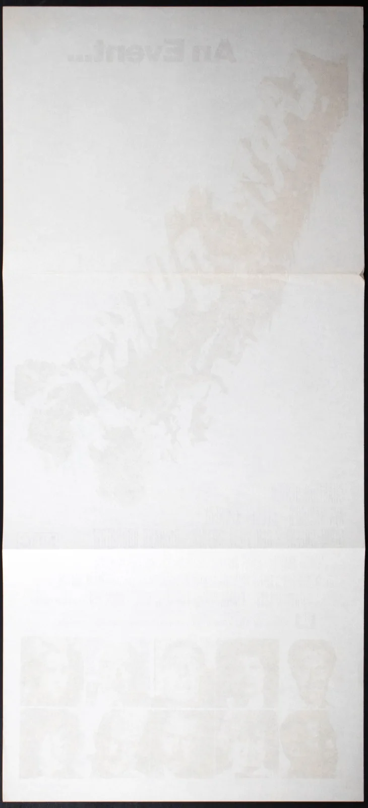 Earthquake ORIGINAL Australian Daybill Film Poster Charlton Heston 1974, изображение 2