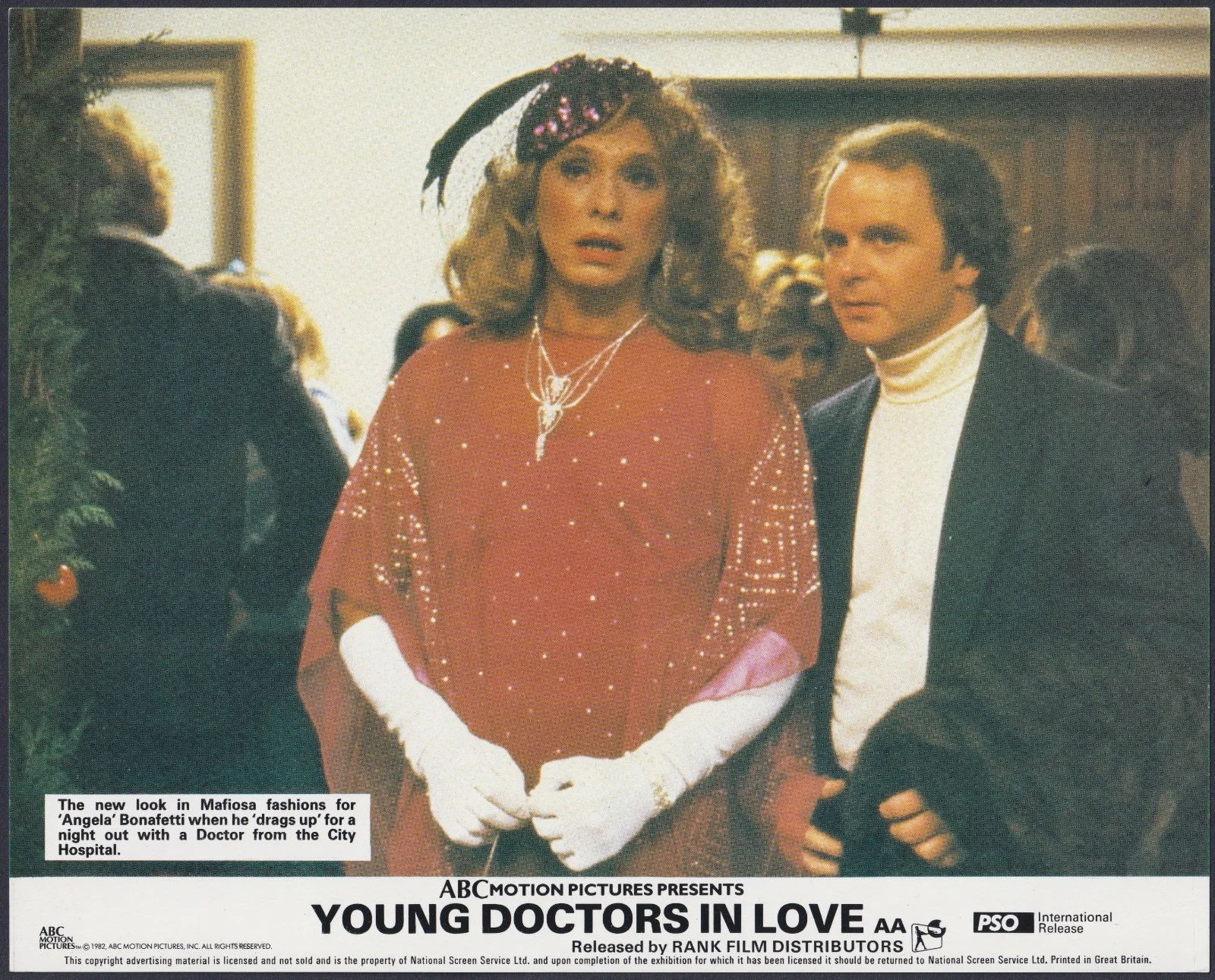 Young Doctors in Love 8x ORIGINAL UK FOH Lobby Cards Michael McKean 1982, изображение 5