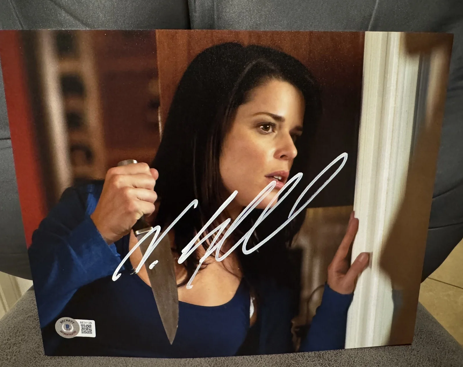 Neve Campbell — 🔪 🩸 Neve Campbell Autographed Signed 8x10 Photo BAS COA Scream Sidney Prescott