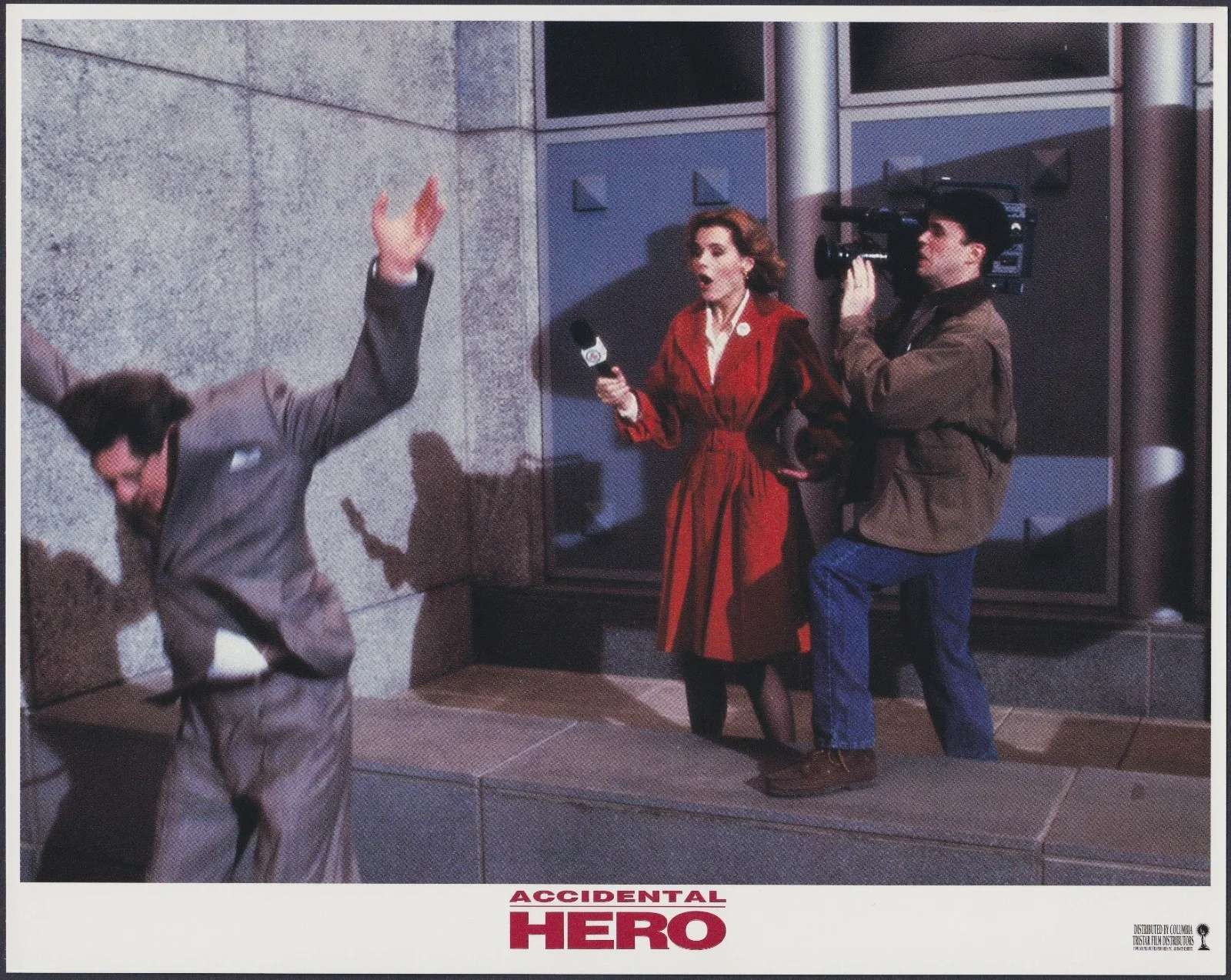 Accidental Hero 8x ORIGINAL UK FOH Lobby Cards Dustin Hoffman Stephen Frears 92, изображение 3