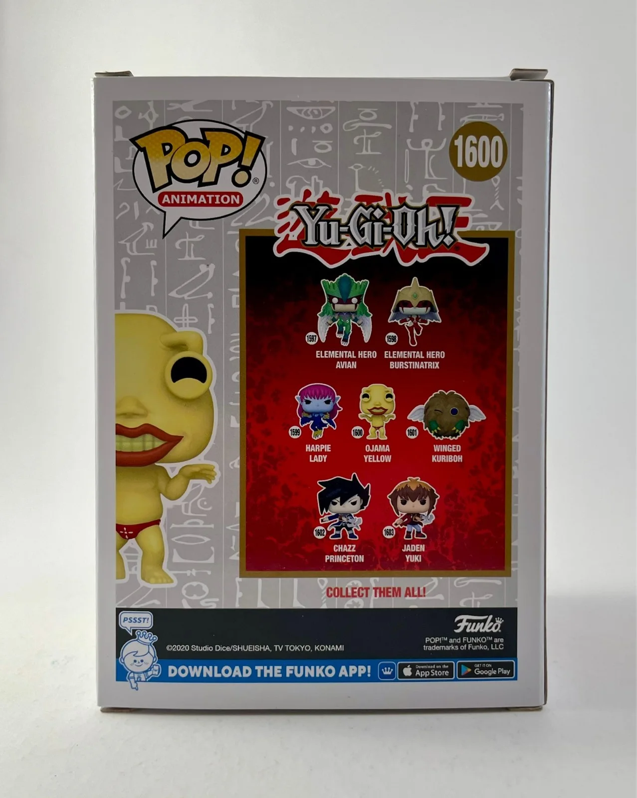 Sean Schemmel — Sean Schemmel Signed Yu-Gi-Oh! Ojama Yellow Funko POP! Vinyl #1600 JSA COA, image 5