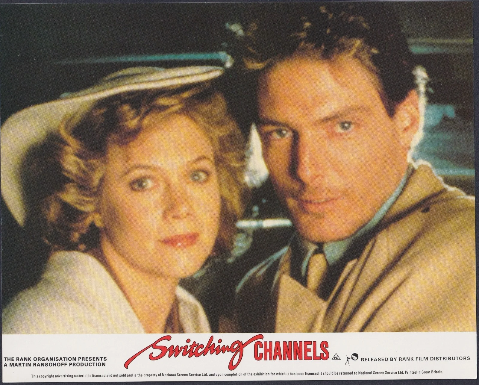 Switching Channels 8x ORIGINAL UK FOH Lobby Cards Christopher Reeve 1988, image 2