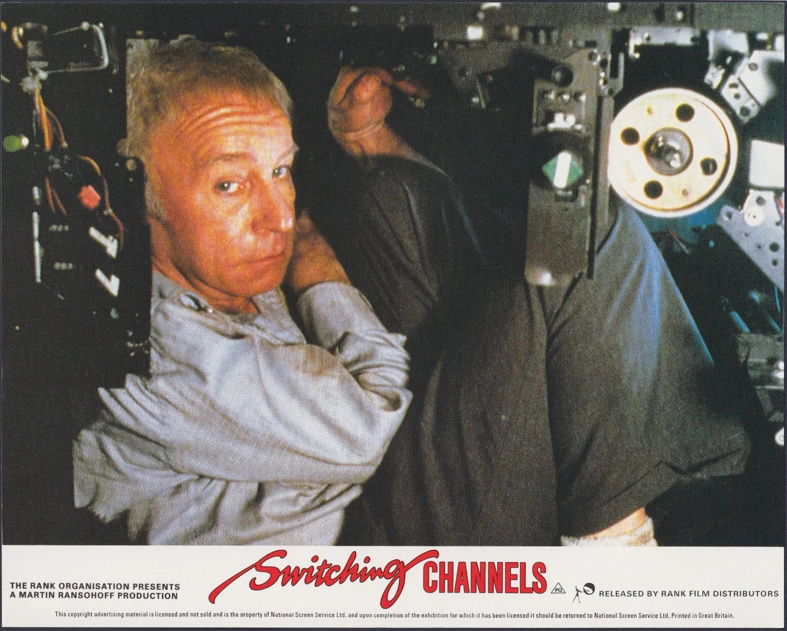 Switching Channels 8x ORIGINAL UK FOH Lobby Cards Christopher Reeve 1988, image 4