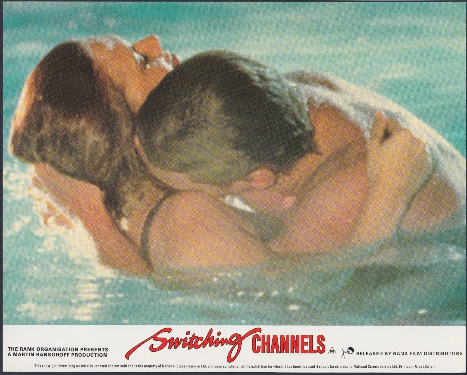 Switching Channels 8x ORIGINAL UK FOH Lobby Cards Christopher Reeve 1988, image 5