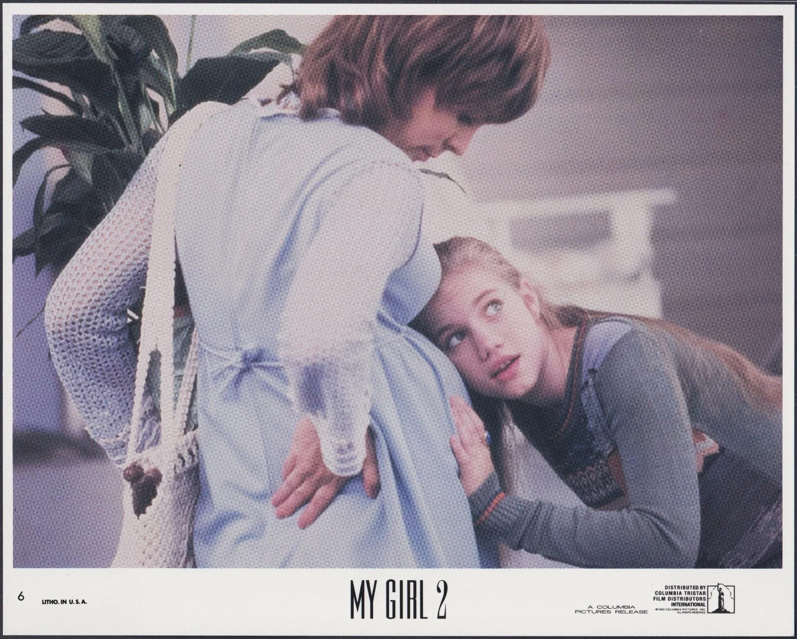 My Girl 2 8x ORIGINAL UK FOH Lobby Cards Jamie Lee Curtis Anna Chlumsky 1994, изображение 3
